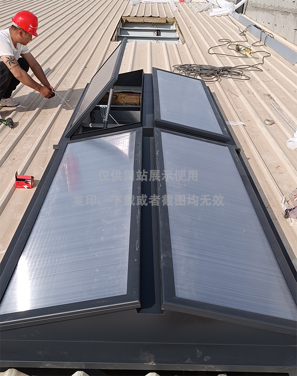 兰州王老吉生产车间泽普排烟天窗