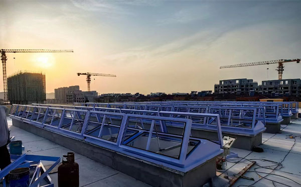 消防泽普排烟窗工作原理