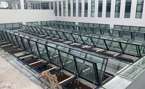 百安科技有限公司近期泽普排烟窗项目案例分享