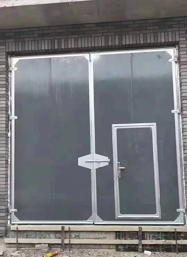 泽普工业平开门在大型设备制造车间的应用实例